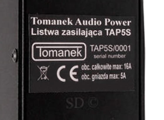Tomanek TAP5S+ - cecha 3